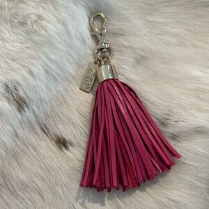 Victorias Secret Pink Tassel Keychain